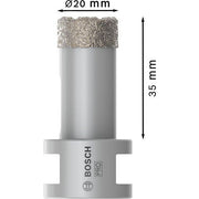 Bosch - Bohrer PRO Ceramic dry 2608587115 Trockenbohrkrone 20