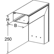 Niedax - Außeneck für Leitungsführungskanal GFK-Außeneck 90Gr. LFGAC 50.100 50x100mm