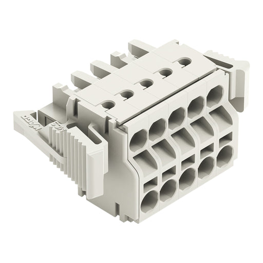 WAGO - Kabelsteckverbinder für Leiterplattensteckverbinder 2-Leiter-Federleiste 721-2105/037-000 CAGECLAMP,2,5mm²,lgr − 50 Stück
