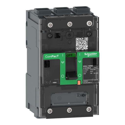 Schneider Electric - Lasttrennschalter ComPacT C123160LS NSXm NA, 3P, 160 A