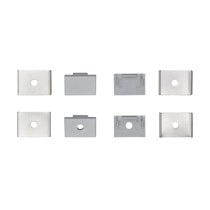 Nobile - Zubehör/Ersatzteile für Lichtschlauch/-band Ersatzkit für Alu U-Profil 5011147807 grau − 1 Stück