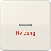 Jung - Abdeckung/Bedienelement für Installationsschalterprogramme Wippe Aufs.Heizung/Notsch. CD 590 H für Kontrollschalter