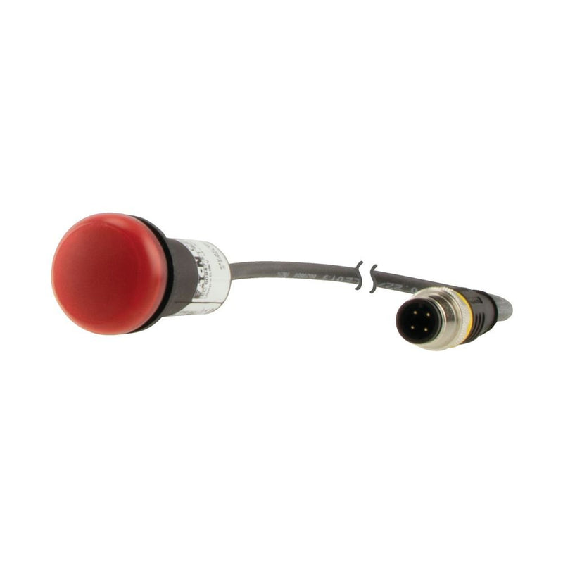 Eaton - Leuchtmelder, Komplettgerät Leuchtmelder 4polig 0.5m C22-L-R-24-P3 24V M12A-Stecker