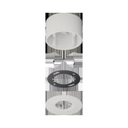 Jung - Zubehör/Ersatzteile für Bewegungsmelder AP-Set f.KNX Präsenzmelder PMM-AP-SET-LG lichtgrau