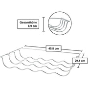 Siemens - Zubehör/Ersatzteile für Kühlgeräte Flaschenablage KS10Z030 verchromt f.statischeKühls