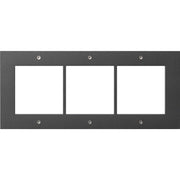 Gira - Zubehör/Ersatzteile für Installationsschalterprogramme Designrahmen 3fach 850367 Türstation AP anth