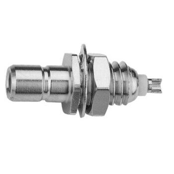 Telegärtner - Koax-Steckverbinder SMB-Einbaustecker AU 100024840 Einbau von vorne