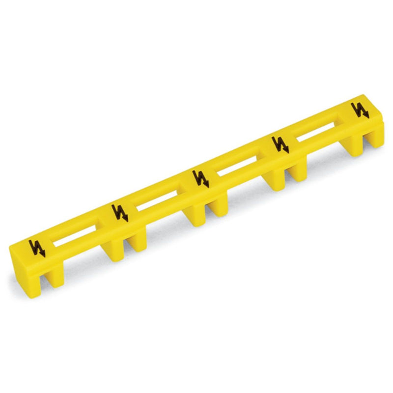 WAGO - Zubehör/Ersatzteile für Klemmen Warnabdeckung 285-416 5-fach, compact, ge