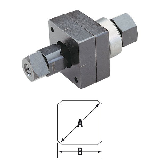 Klauke - Blechlocher Quadratlocher 50611257 20,1x22,5mm