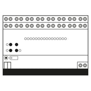 Jung - Bussystem-Jalousieaktor KNX-Jalousieaktor 2508 REGHE REG Gehäuse 8TE − 1 Stück