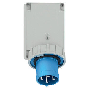 Bals Elektrotech - CEE-Gerätestecker (IEC 60309) Wand-Gerätestecker 63A 4p 24341 230V 9h IP67