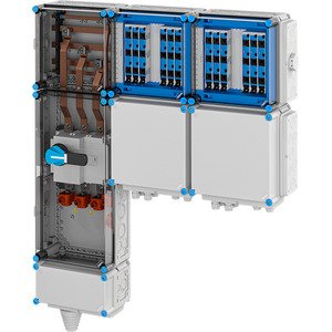 Hensel - Verteilerschrank für Energieversorgung Ladeverteiler Mi EV 11kW 12000 f.12 Ladep. a 11kW