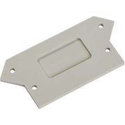 Chemelex - Zubehör/Ersatzteile für Installationsschalterprogramme Klemmplatte für Klemmen HWA-WAGO-ENDPLATE HWA-WAGO, Ersatzteil