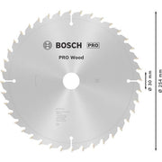 Bosch - Kreissägeblatt PRO Wood Kreissägeblatt, 2608640438 254 x 2 x 30 mm, Z40