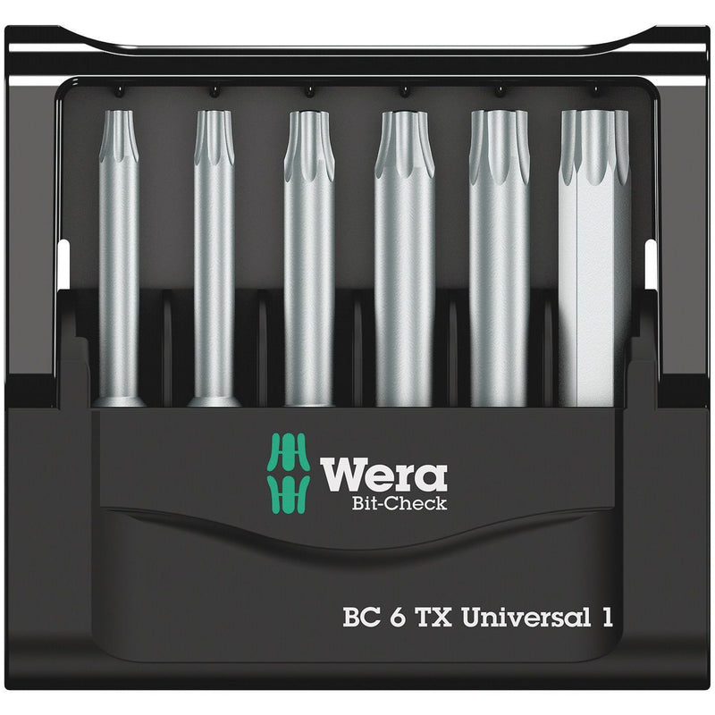 Wera - Bit-Set Bit-Sortiment 056472 Mini-Check, 6-tlg