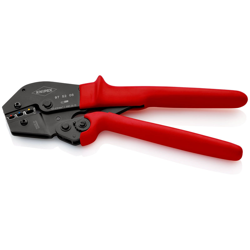 Knipex - Presswerkzeug Kabelschuhe/Verbinder, Aderendhülsen, Schirmanschluss Crimpzange 97 52 06 250mm