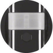 Berker - Bewegungsmelder-Sensor IR Bewegungsmelder 85341231 schwarz glänzend