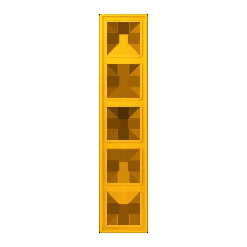 Jung - Abdeckrahmen Rahmen 5-fach LC 985 263 le jaune vif