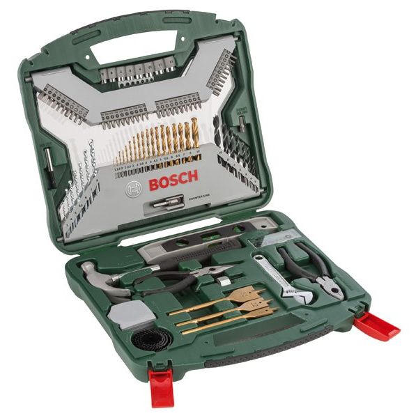 Bosch - Werkzeugset X-Line TiN-beschichtetes 2607019331 Set, 103-tlg