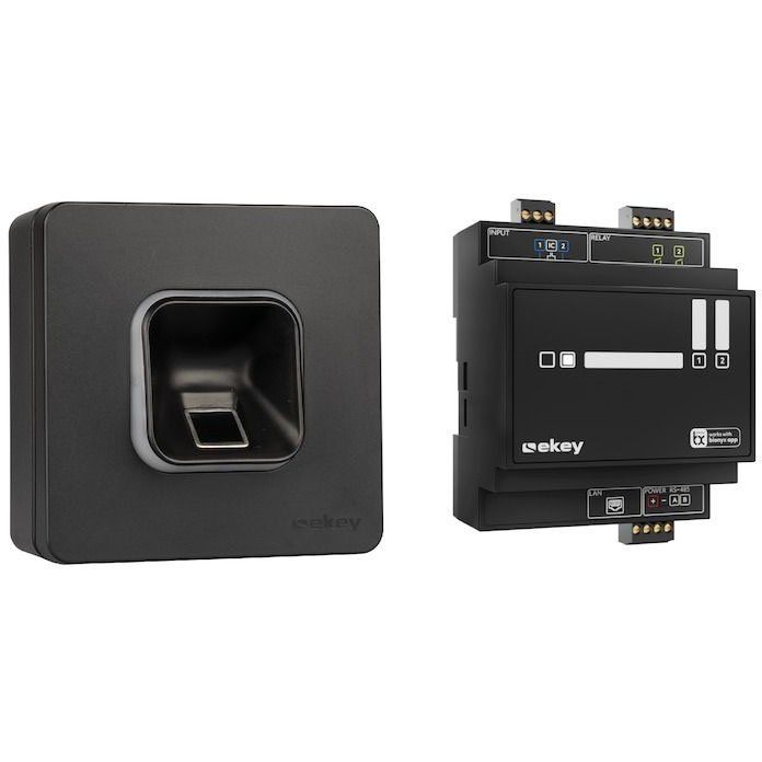 Ekey (AT) - Zutrittskontrollsystem Fingerprintset 203706 Aufputz, sw