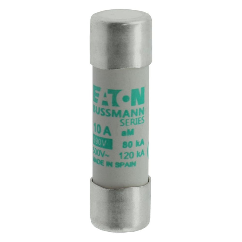 Eaton - Zylindrische Sicherung Sicherungseinsatz Nieders. SICHERUNG #C14M10 10A AC 690V 80kA − 10 Stück