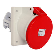 Walther Werke - CEE-Anbausteckdose (IEC 60309) Anbaudose schräg 63A 560309 3P 400V 9h IP44