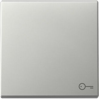 Gira - Abdeckung/Bedienelement für Installationsschalterprogramme Wippe Symb. Tür 3287600 Edelstahl