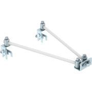 OBO Bettermann - Fangeinrichtung für Blitzschutz Iso-Combi-Set 101 FS-16 f.Falz-Befestigung