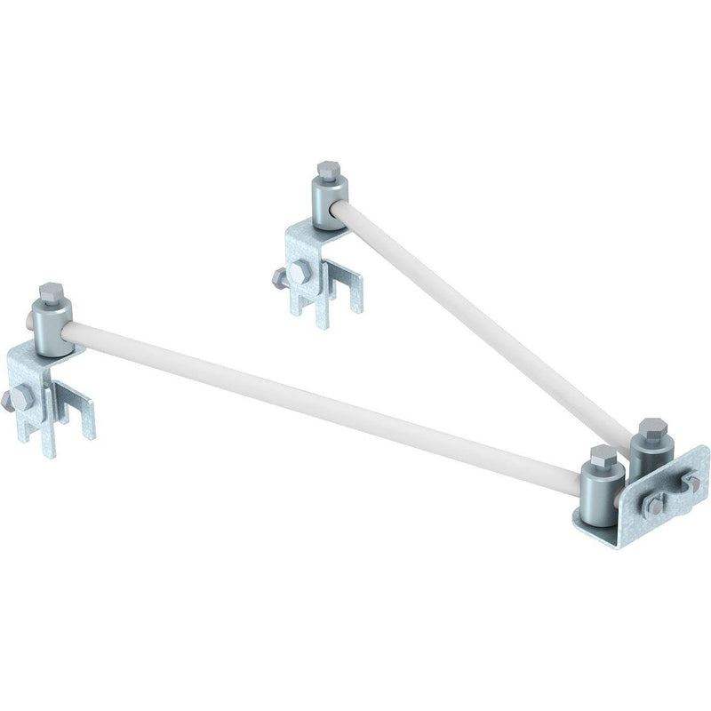 OBO Bettermann - Fangeinrichtung für Blitzschutz Iso-Combi-Set 101 FS-16 f.Falz-Befestigung