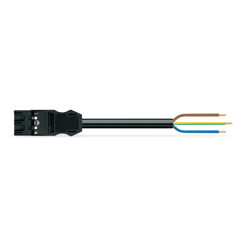 WAGO - Konfektionierte Leitung für steckbare Gebäudeinstallation konfekt. Anschlussleitung 771-9293/3217-101 B2ca,Stecker