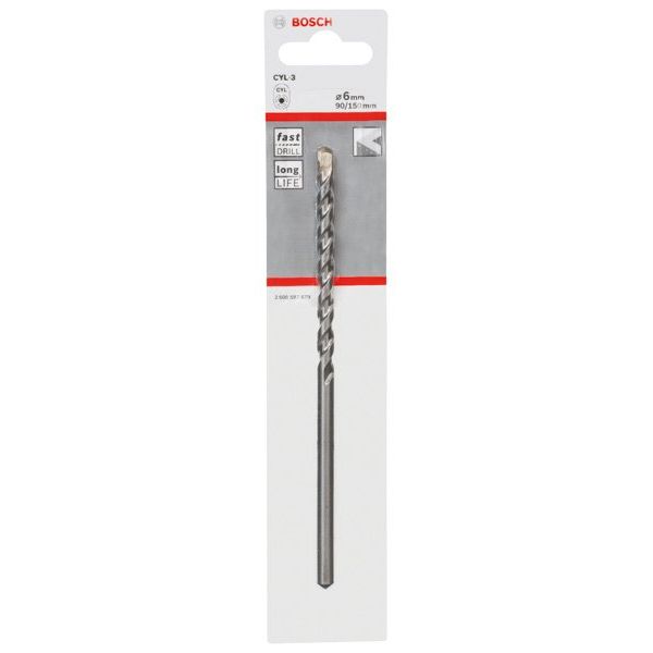 Bosch - Bohrer Betonbohrer CYL-3, 6 x 90 2608597679 x 150 mm d 5,5 mm