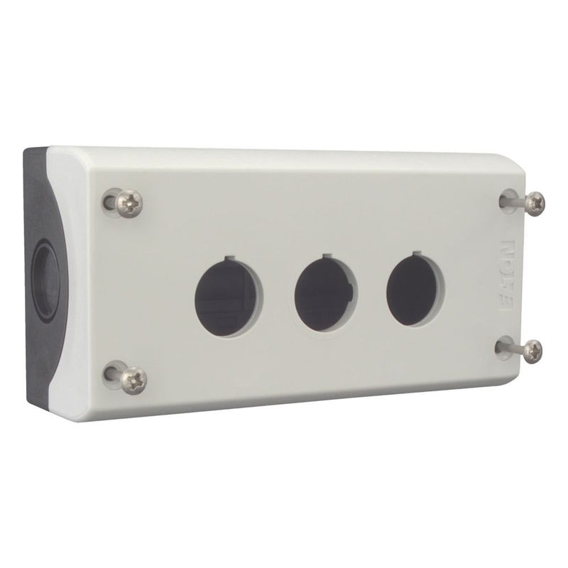 Eaton - Gehäuse für Befehls- und Meldegeräte Aufbaugehäuse M22-I3 f.3 Taster 22mm