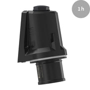 Walther Werke - CEE-Gerätestecker (IEC 60309) CEE NEO Wandgerätestecker FW730401CC schräg 32A 4P 1h
