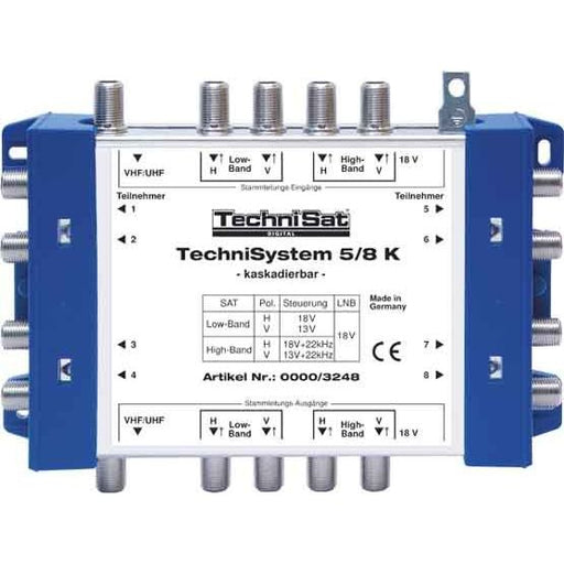 TechniSat - Multischalter Multischalter TECHNISYSTEM58K Kaskade − 1 Stück by TechniSat
