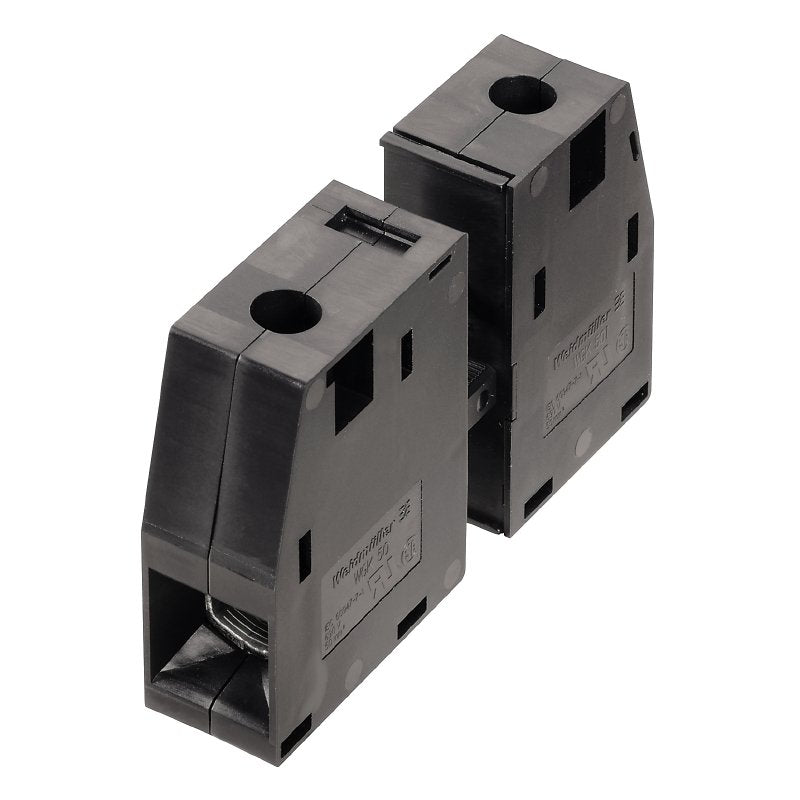 Weidmüller - Durchführungsklemme WGK 50 BK BX − 10 Stück