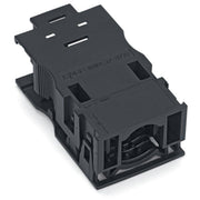 WAGO - Zubehör/Ersatzteile für steckbare Gebäudeinstallation Zugentlastungsgehäuse 770-503/035-000 Rastschelle,schwarz − 50 Stück