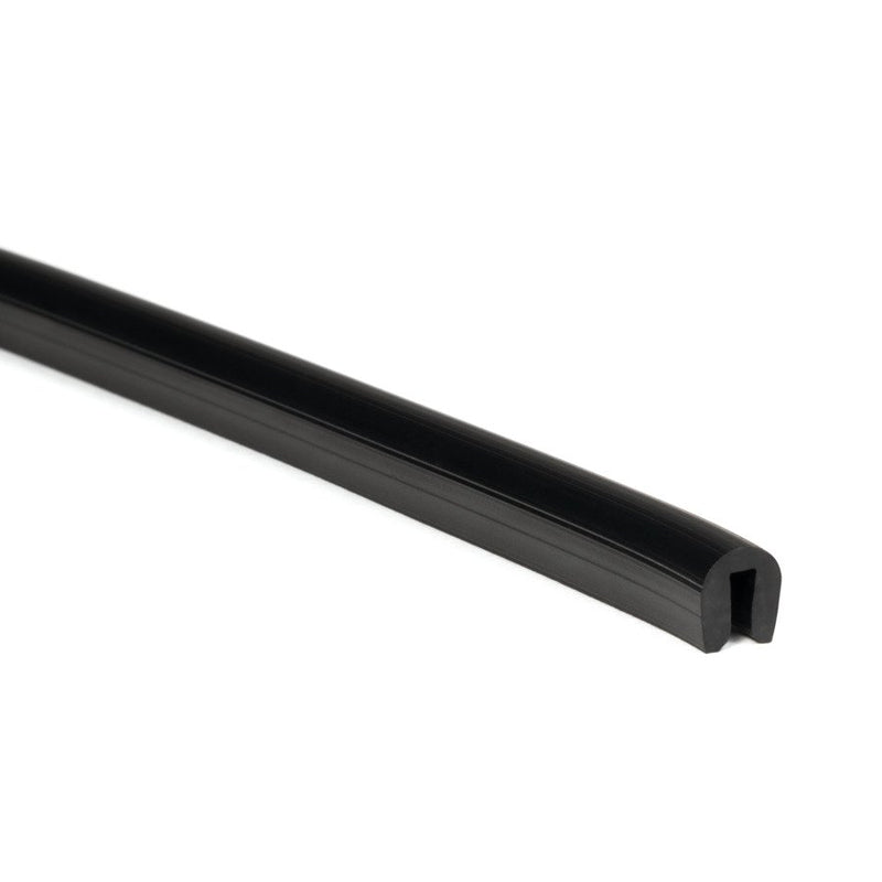 HellermannTyton - Kabelschutz für Installationskanal Kantenschutz RA1 PVC BK 75 PVC schwarz − 75 Meter