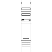 Eaton - Zähler-Komplettschrank Zählerfeld ZSD-N19A1187