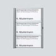 Siedle&Söhne - Zubehör/Ersatzteile für Türkommunikation Namensschild sil-met kpl. 200029792-00 f.TM 612-3 SM