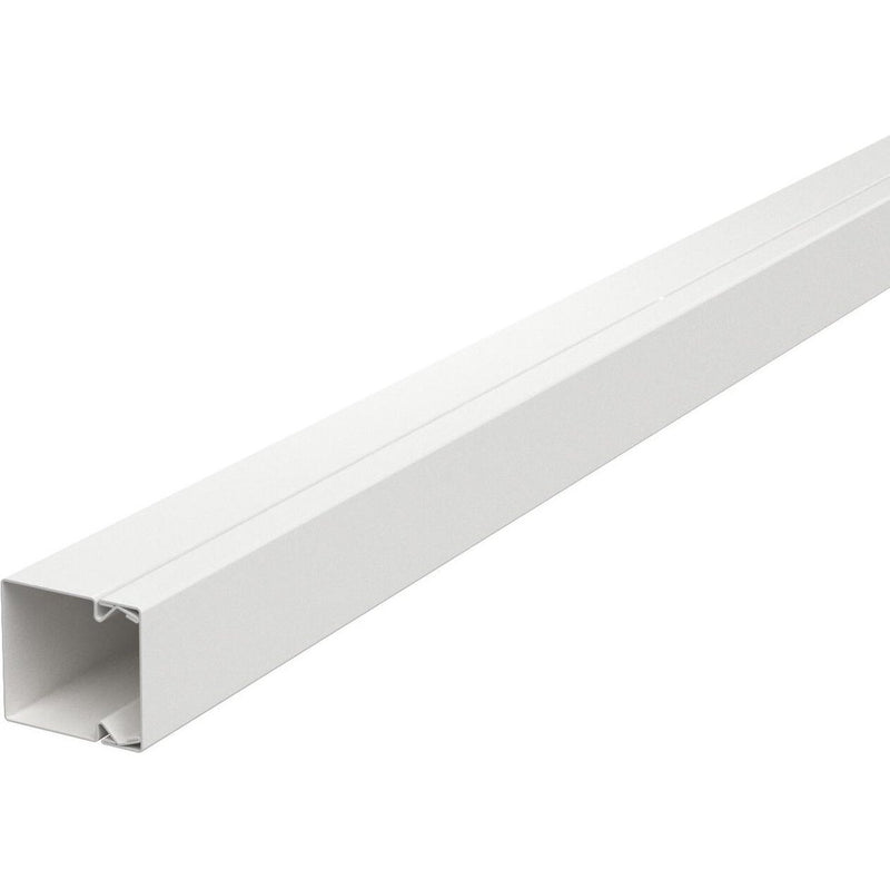 OBO Bettermann - Leitungsführungskanal LKM40040RW 2m 40x40mm − 2 Meter