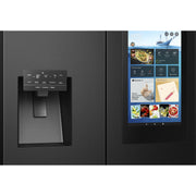 Hisense - Kühl-/Gefrierkombination Kühl/Gefrierkombi RQ760N4IFE Cross-Door,MediaCent