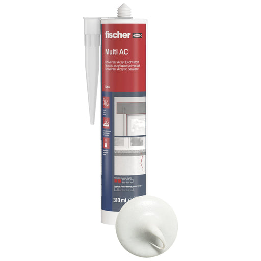 Fischer Deutschl - Dichtstoff Acryldichtstoff DA W weiss