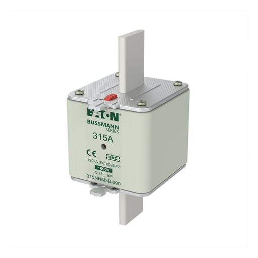 Eaton - Messersicherung Sicherungseinsatz Nieders. 315NHM3B-690 315A AC 690V 120kA − 3 Stück
