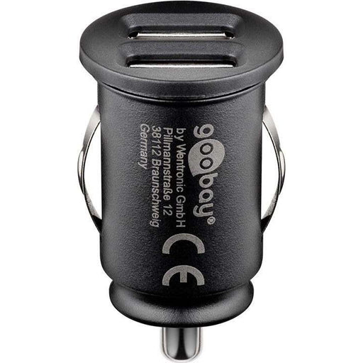 Goobay - Universal-Ladegerät Dual USB-KFZ-Ladegerät 44177 2.4A