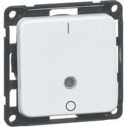 Peha - Installationsschalter Kontroll-Ausschalter alu D 712.70 GLK 10A 250V 2-pol