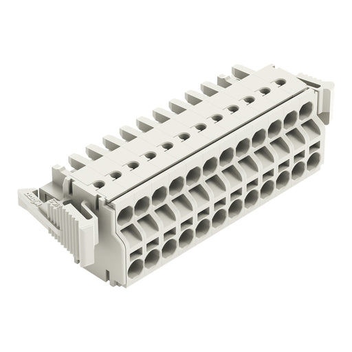 WAGO - Kabelsteckverbinder für Leiterplattensteckverbinder 2-Leiter-Federleiste 721-2112/037-000 CAGECLAMP,2,5mm²,lgr − 25 Stück
