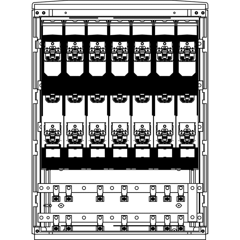 Elsta Mosdorfer - Kabelverteilerschrank Kabelverteilerschrank LS81S.00 mit Sammelschienen