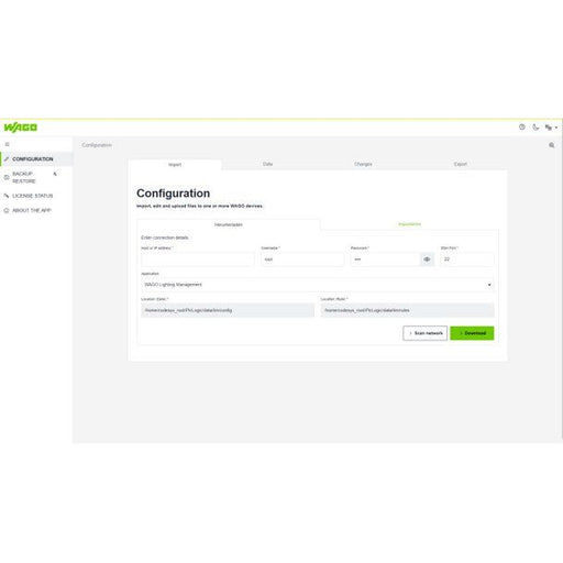 WAGO - Applikations-Software für Automation Application Data Manager 2759-135/1111-1000