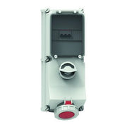 Bals Elektrotech - CEE-Steckdose abschaltbar, abgesichert (IEC 60309) Wandsteckdose abschaltbar 17551 verriegelt abgesich