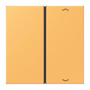 Jung - Abdeckung/Bedienelement für Installationsschalterprogramme Taste 1fach m. Pfeilsymb. LC 401 TSAP 254 ocre jaune clair